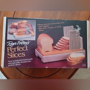 Bread slicer by Perfect Slice. Vintage New